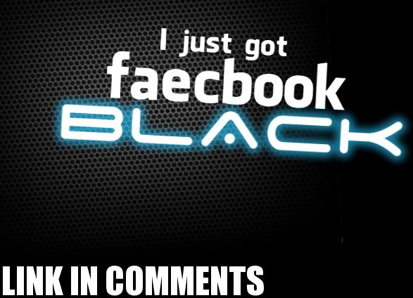 facebook black