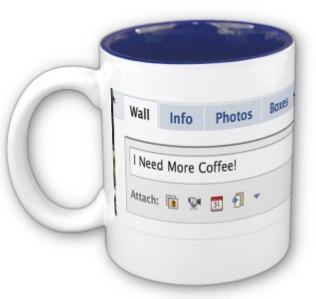 Facebook koffie kop