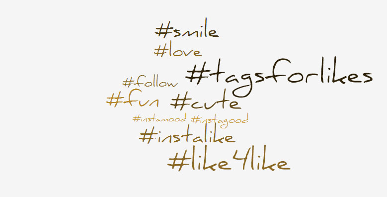 Overzicht van populairste hashtags op Instagram